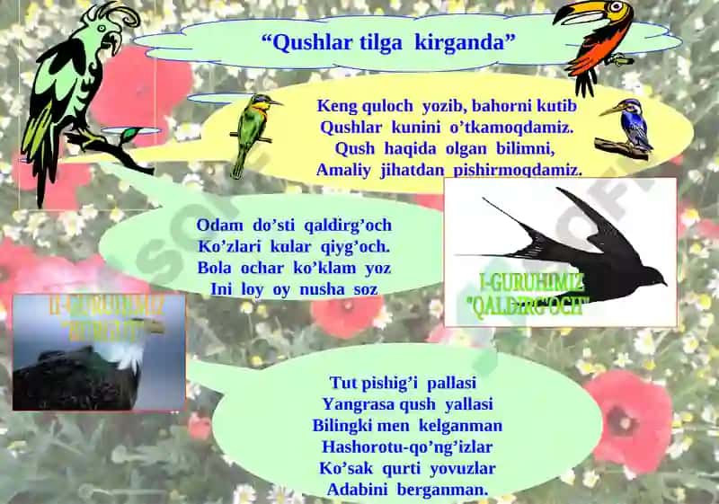 Qushlarning mavsumiy hodisalarga moslashishi 3