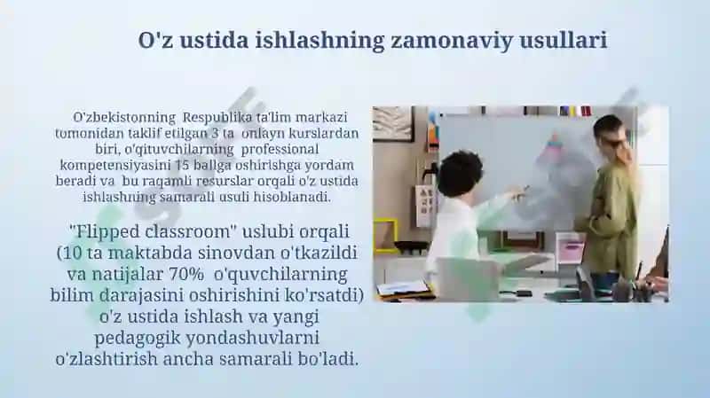 O'qituvchining Ilmiy Ish Tashkilotining Asosiy Prinsiplari 3