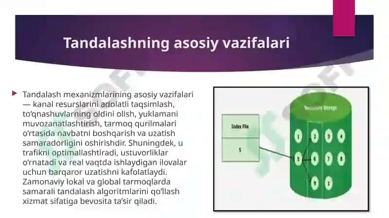 Tandalash jarayoni va turlari 3