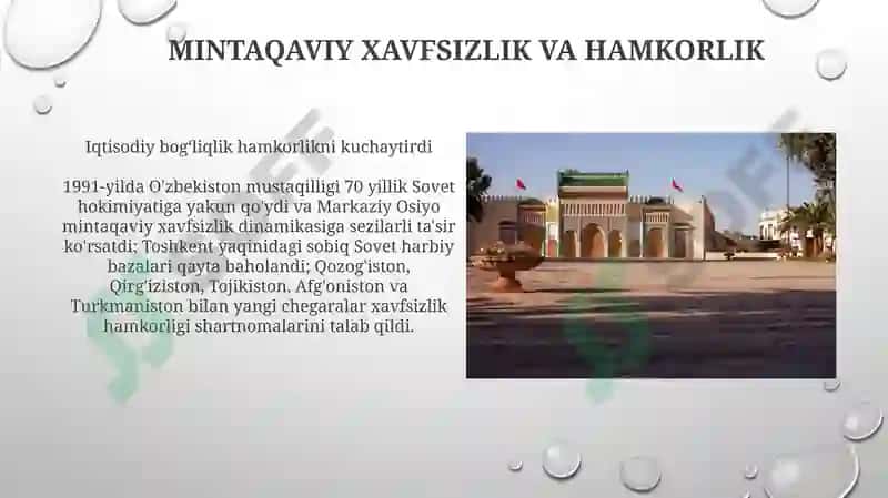 Mintaqaviy Xavfsizlik va Hamkorlik 3