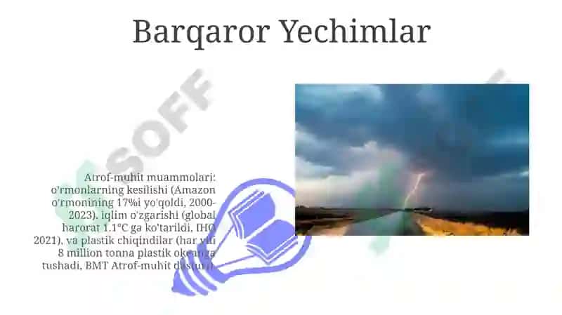 Barqaror Yechimlar 3