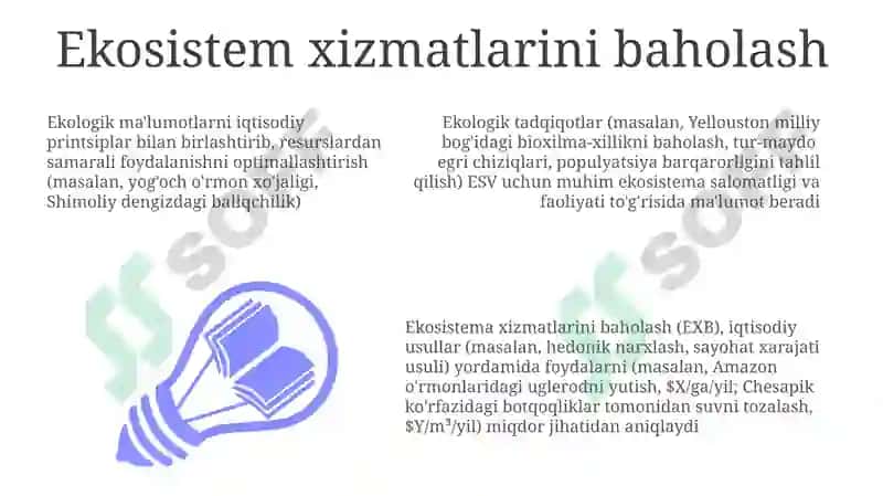 Ekologiya tabiatni muhofaza qilish va iqtisodiyot 3
