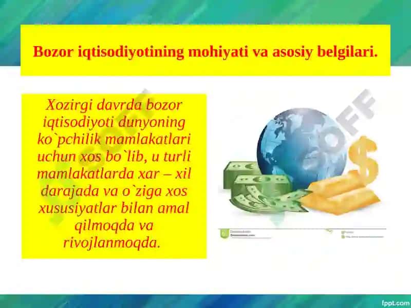 Bozor iqtisodiyoti 3