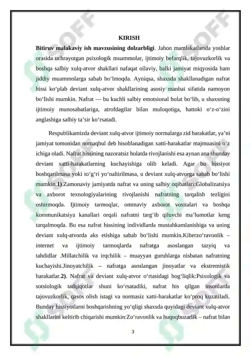 NAFRAT SHAXSDA DEVIANT XULQ-ATVOR SIFATIDA 3