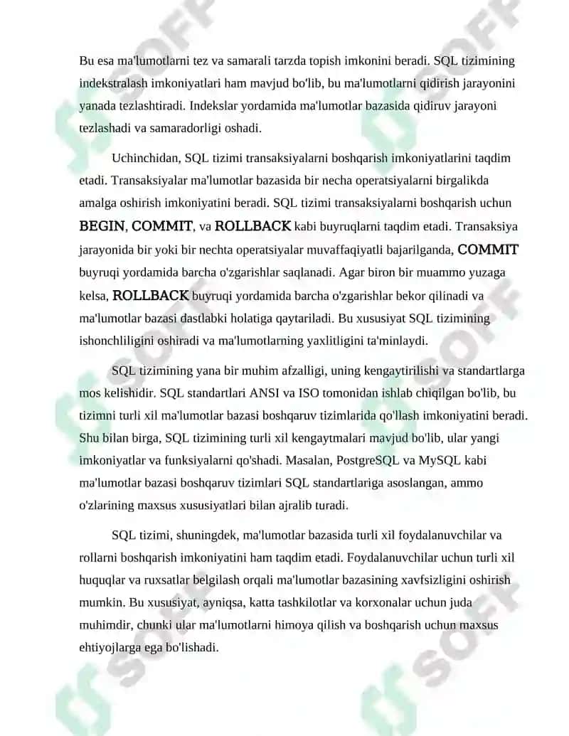 SQL va NSQL TIZIMLARINI TAQQOSLASH 3