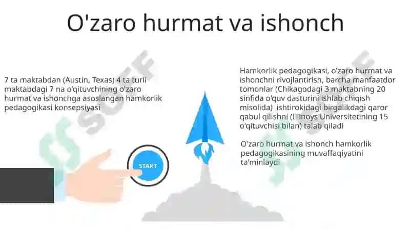 Hamkorlik pedagogikasining kontseptual g'oyalari 3