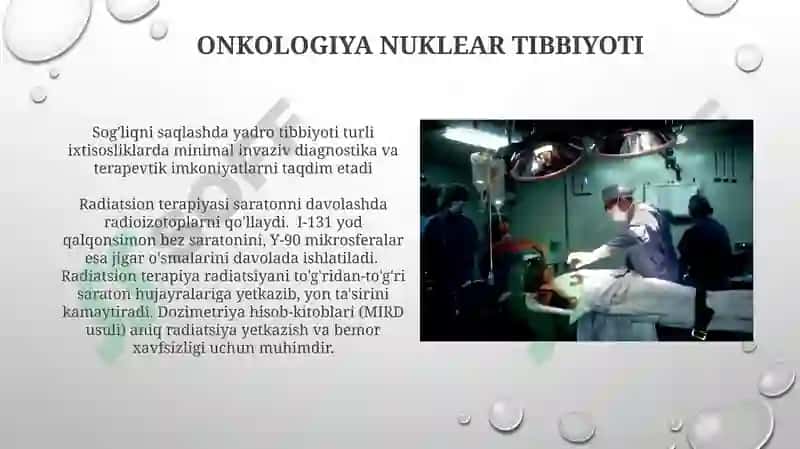 Onkologiya Nuklear Tibbiyoti 3