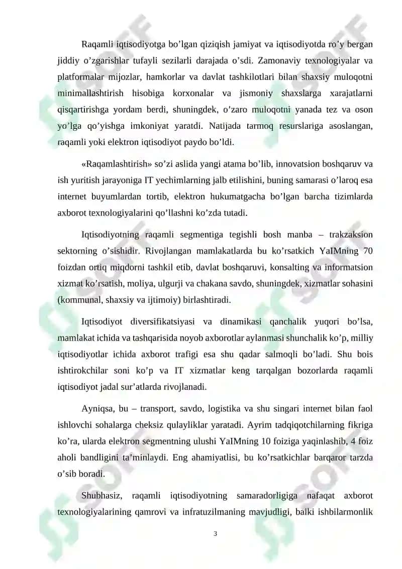 Raqamli texnologiyalar va ularning iqtisodiy ahamiyati 3