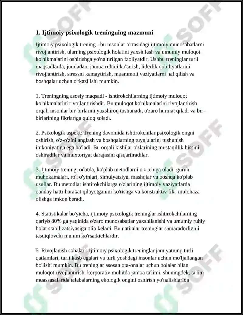 IJTIMOIY PSIXOLOGIK TRENINGLARNING ASOSIY BOSQICHLARI 3