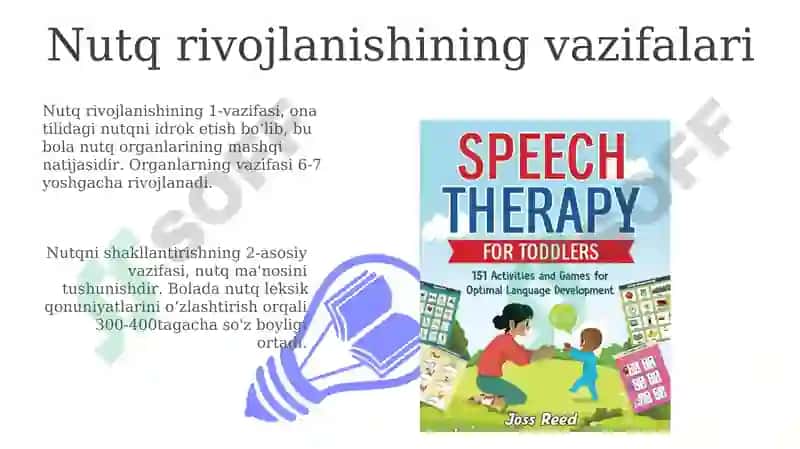 Nutq rivojlantirishning vazifalari, metodlari va vositalari 3