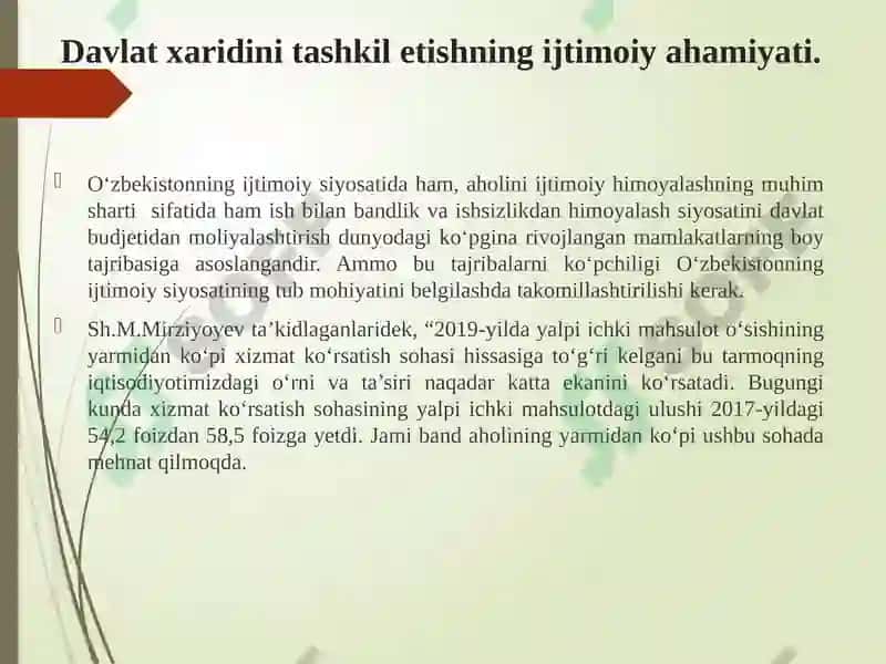 Davlat Xaridini Tashkil Etishning Ijtimoiy-Iqtisodiy Ahamiyati va Uni Iqtisodiyotga Ta’siri 3