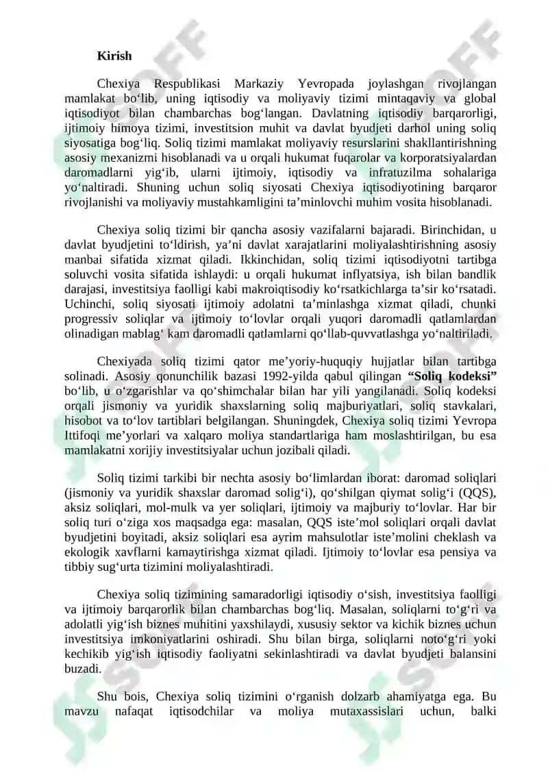 Chexiya soliq tizimi 3
