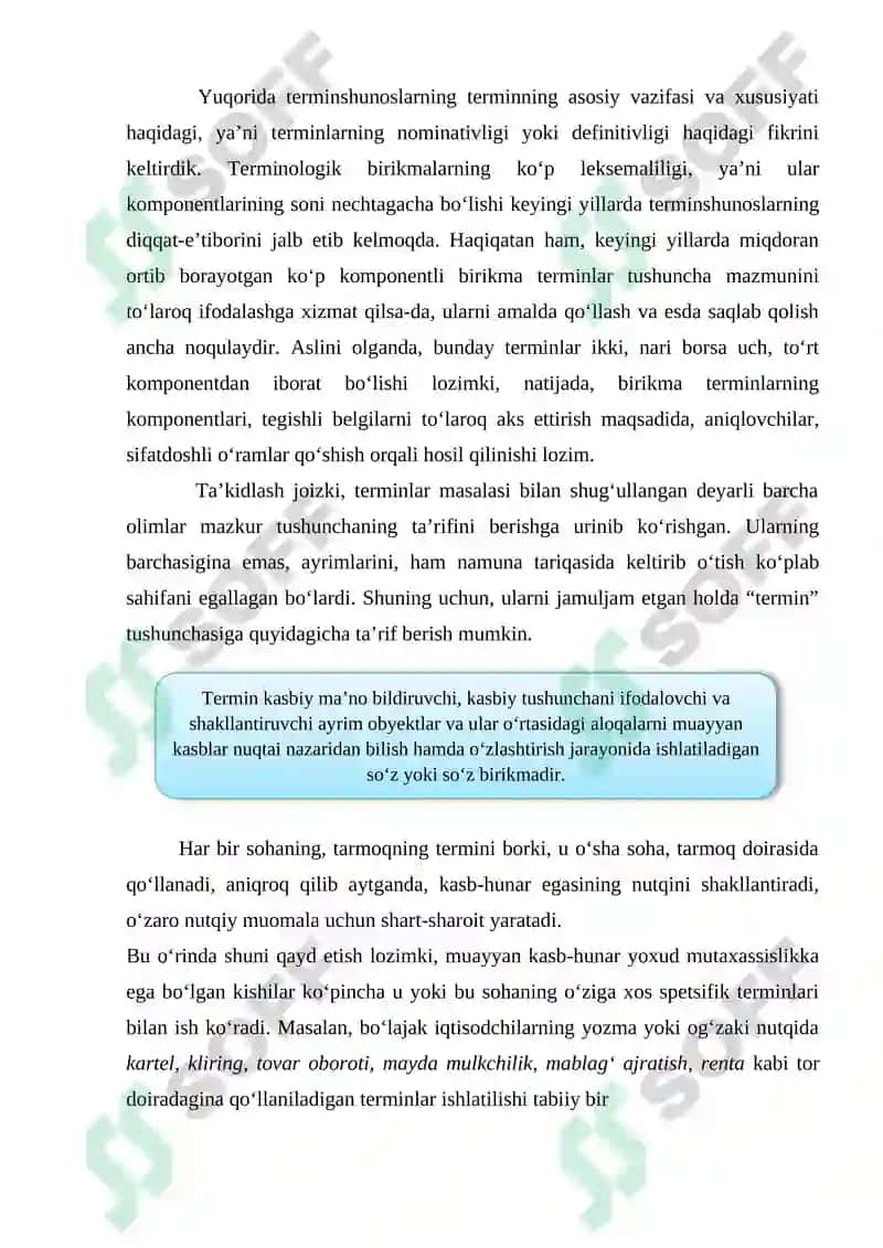 Mutaхаssislikkа оid So‘z vа Terminlаrning Imlosi 3