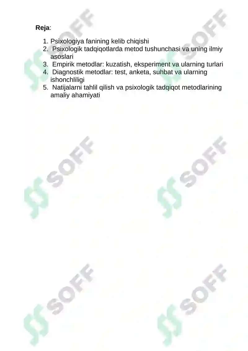 Psixologiya metodlari 3