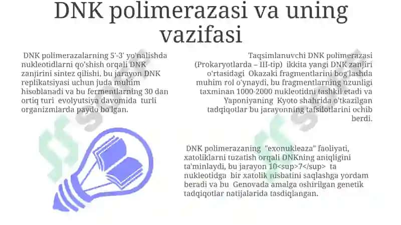 Transkripsiya va RNKning Protsesslanishi 3