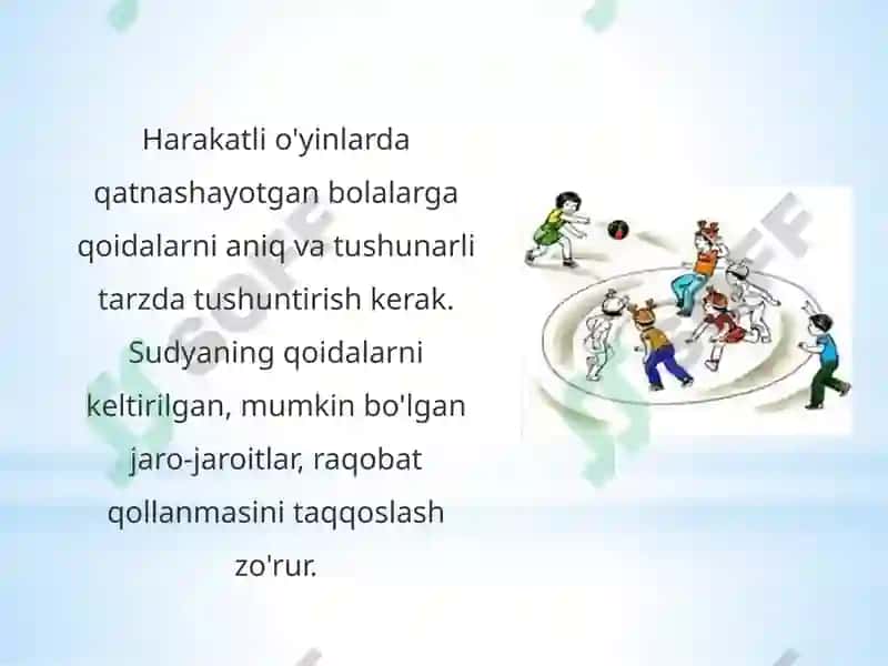 Harakatli O'yinlar 3