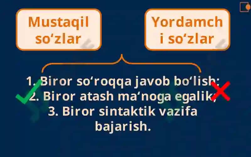 Yengil ona tili saboqlari 3