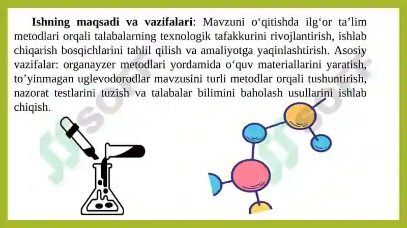 To‘yinmagan ug‘levodorodlar mavzusi 3