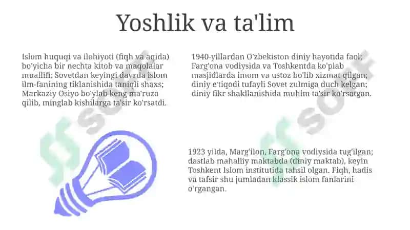 Munavvarqori Abdurashidxonov hayoti va ijodi 3