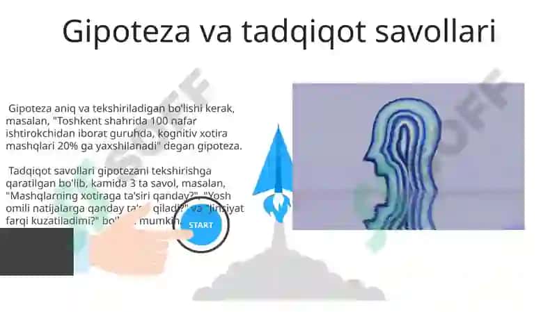Psixologik eksperiment jarayoni va uning asosiy xususiyati 3