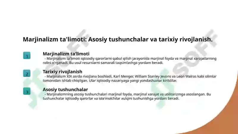 Marjinalizm ta'limoti 3