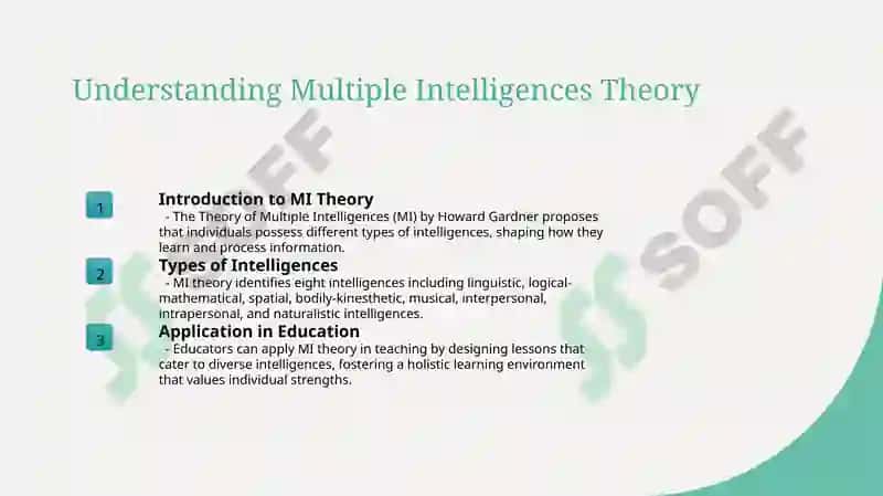 Multiple Intelligences Theory in ELT 3