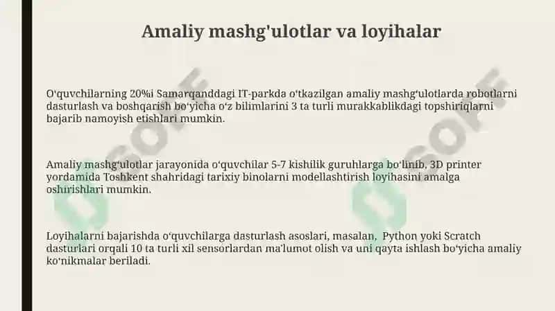 Texnalogiya talimining öqtish metodlari 3