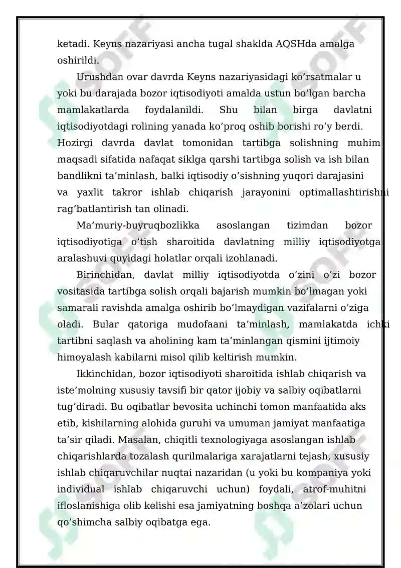 IQTISODIYOTNI TARTIBGA SOLISHDA MONETARISTIK NAZARIYA VA SIYOSAT 3