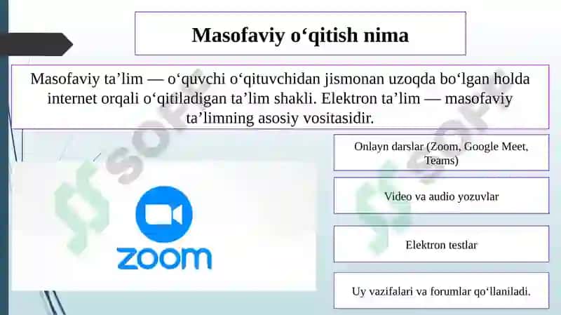 Masofaviy ta'limning afzalliklari va kamchiliklari 3