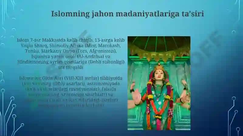 Islom dini va uning tarqalishi 3