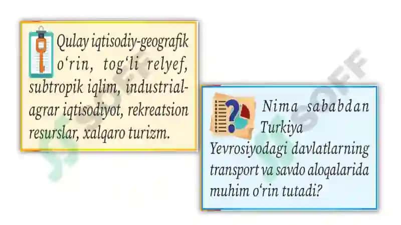 Turkiya Respublikasi Geografiyasi 3