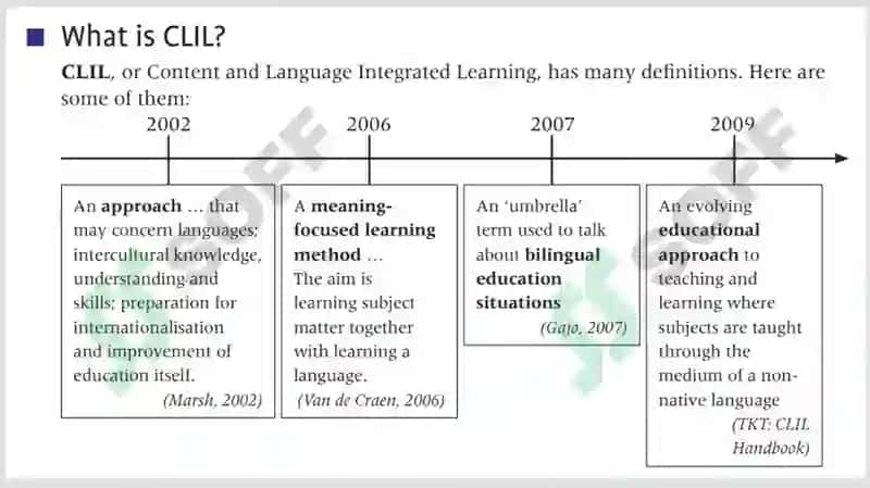CLIL (Content and Language Integrated Learning) 3