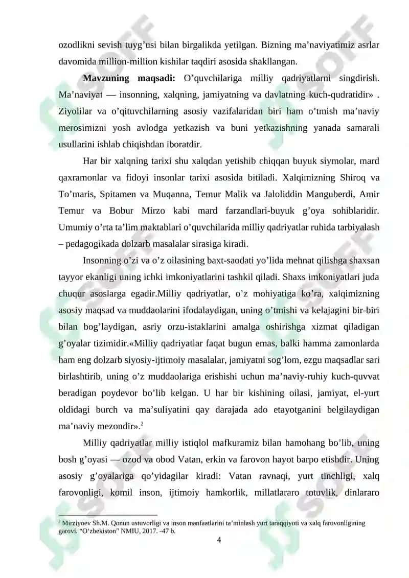 Milliy ma’naviy qadriyatlarni boshlangʻich taʼlimda singdirish texnalogyasi 3