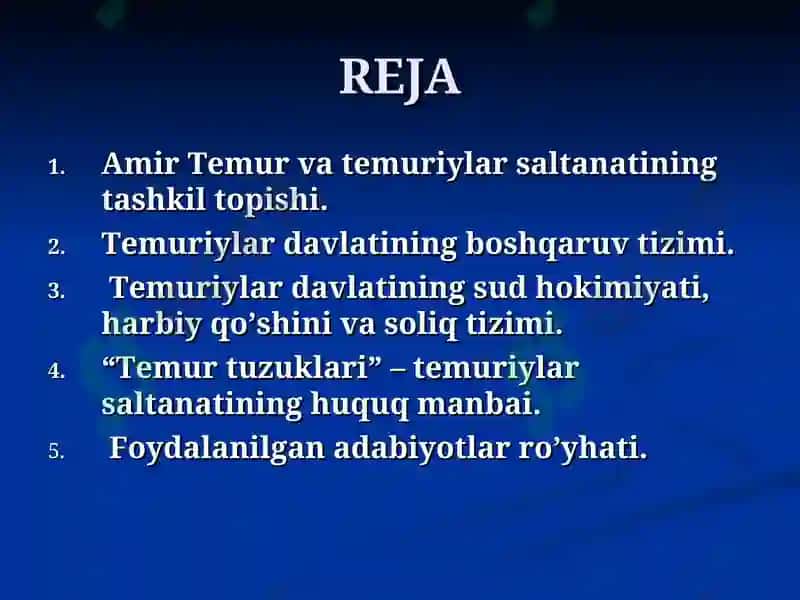 Amir Temur Va TemuriylarImperiyasi Davlati Va Huquqi 3