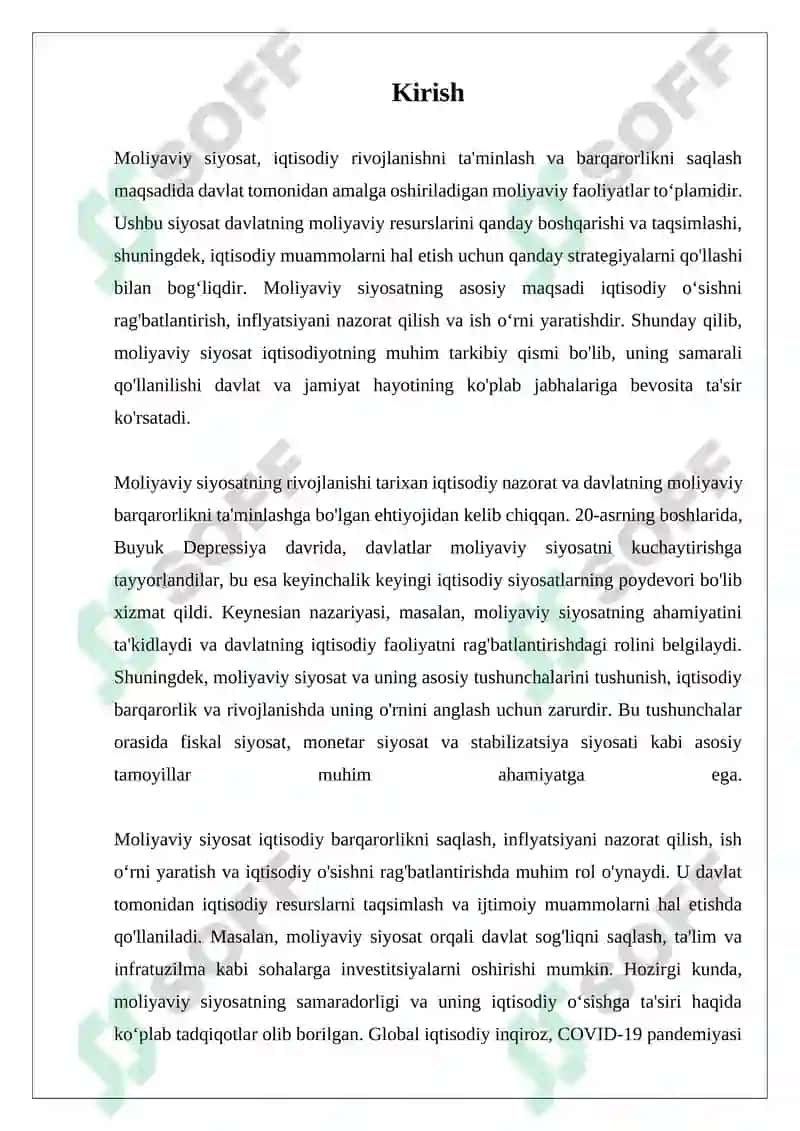 Moliyaviy siyosatning mazmuni va tamoyillari 3