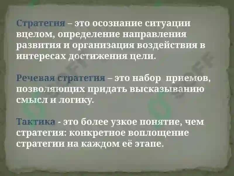 Речевые стратегии и тактики 3