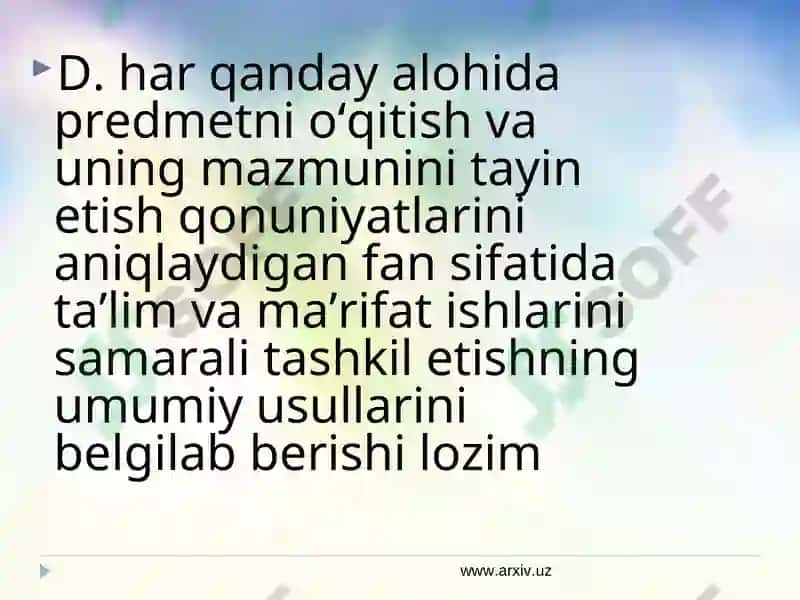 Didaktika 3