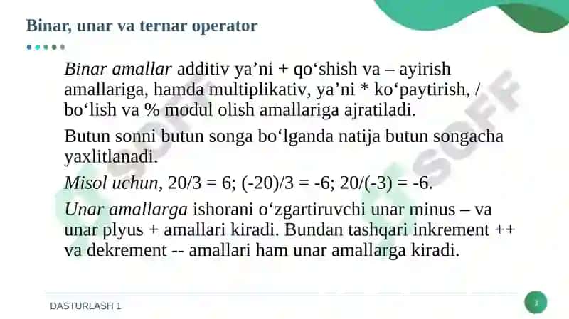 Algoritm va Dasturlashning Asosiy Tushunchalari 3