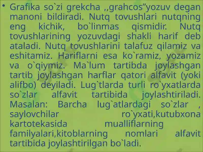 ONA TILI GRAFIKASI 3