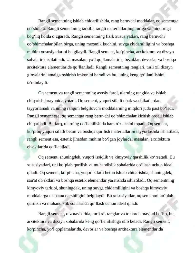 OQ VA RANGLI SEMENT ISHLAB CHIQARISH TEXNOLOGIYASI 3
