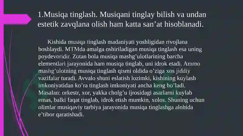 Maktabgacha yoshdagi bolalarning musiqaviy faoliyati 3