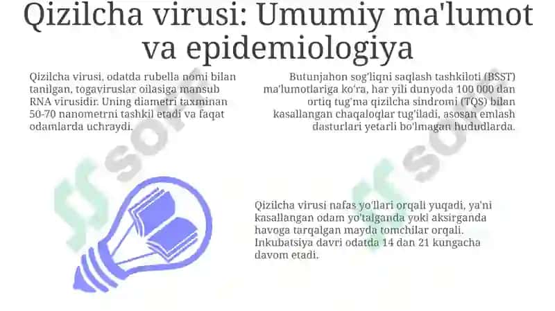 Qizilcha virusi (Rubella) homiladorlikdagi xavfi va nazorat choralari 3
