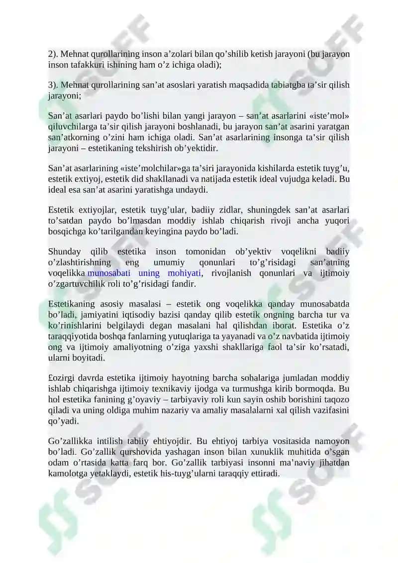 ESTETIKANING ZAMONAVIY MUAMMOLARI 3
