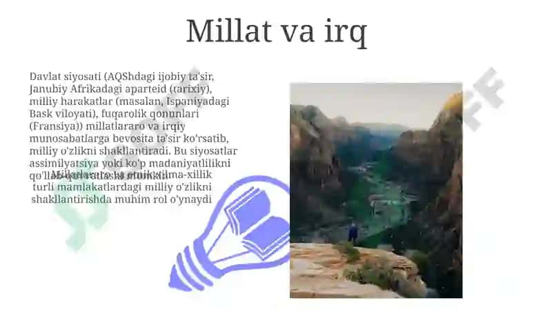 Milliy doni shakllantiruvchi omillar 3