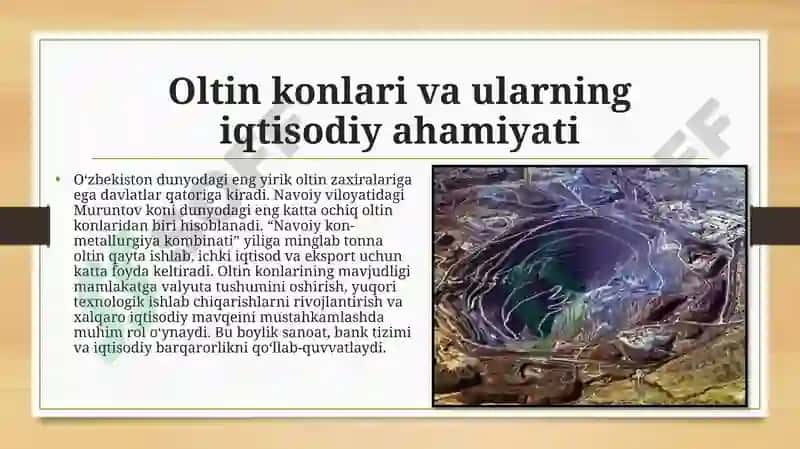 O‘zbekistonning foydali qazilmalari 3