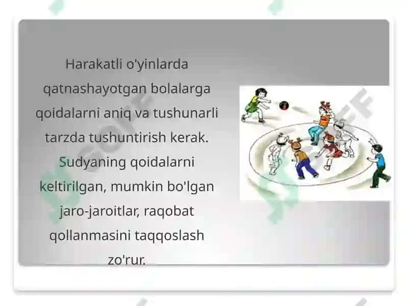 Harakatli O'yinlar 3