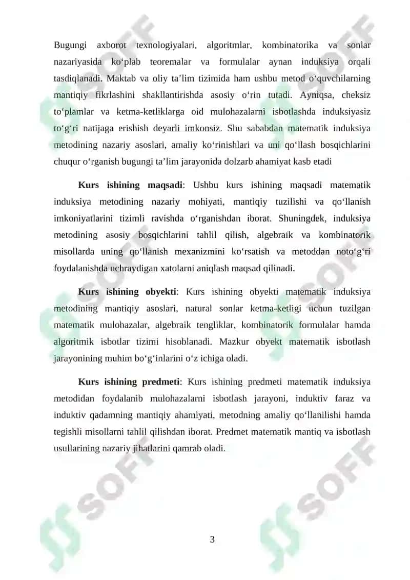 Matematik Induksiya Metodi 3