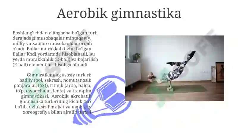Gimnastika turlari va tasnifi 3