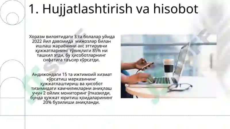 Ijtimoiy Ishda Mijozlar Bilan Ta'minlashga Yondashuv 3