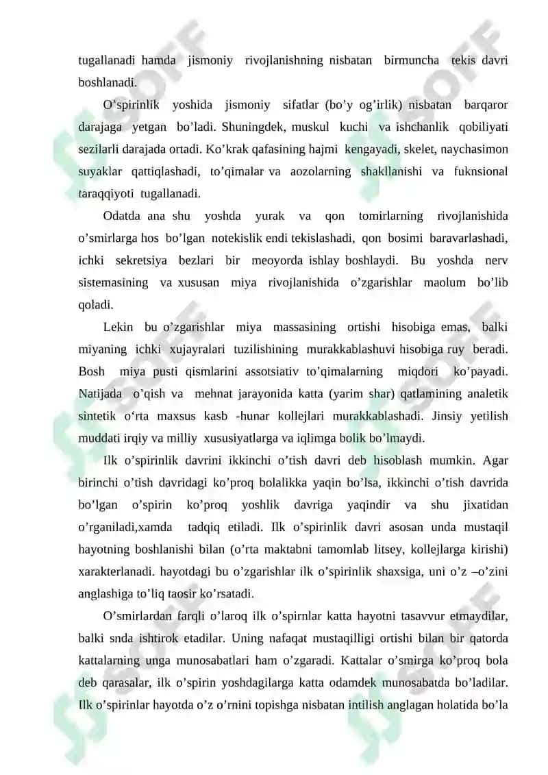 O’spirinlarda Ijodiy Faoliyatni O’sishi Dunyo Qarashi Shakilanishi 3